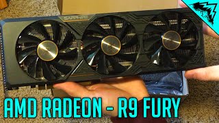 AMD Radeon R9 Fury Graphics Card Unboxing & Installation @AMDRADEON