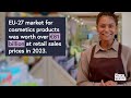 Europe's beauty and personal care industry is a powerhouse of economic activity.