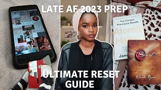 HOW TO MAKE 2023 YOUR BEST YEAR YET!✨ vision boards, goal setting, skincare, new habits \& journaling