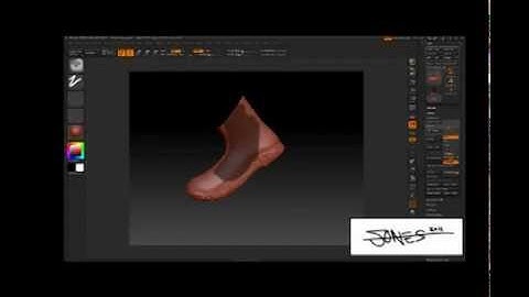 AutoDesk Maya and Zbrush - Modeling Work Boots (Part 1)
