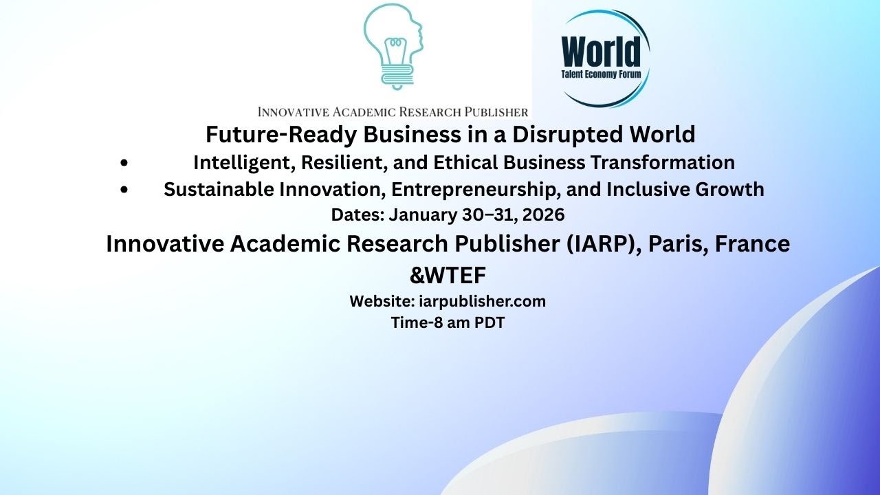 Future-Ready Business in a Disrupted World - YouTube
