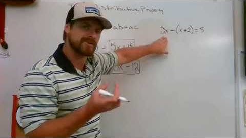 Learning the Distributive Property (all you need to know) Math Tutor