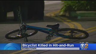 Bicyclist Fatally Struck By 2 Cars In Koreatown