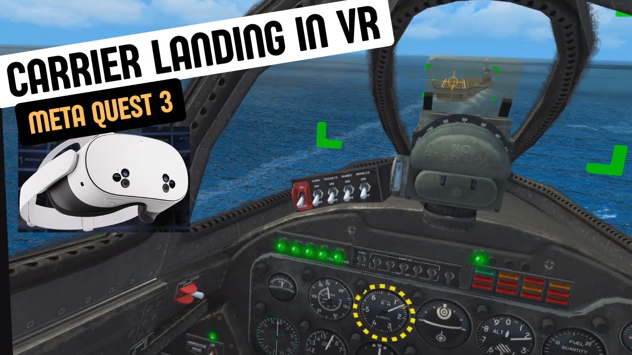 Dawn of Jets VR - Aircraft Carrier Landing Like a Pro (Or Not)