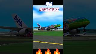 🇯🇵 Epic ANA Aircraft Departure from Mumbai Airport! 🔥🛫 #airplane #aviation