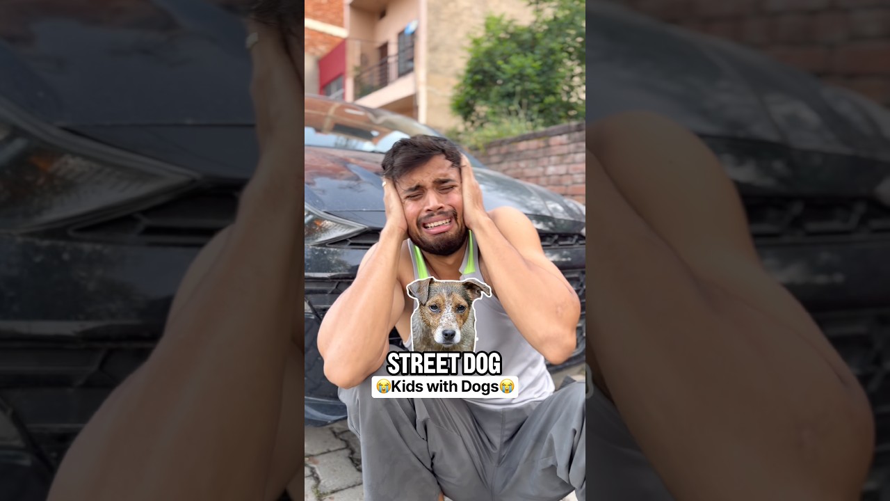 Kids with dogs😭😭 #shorts #trending