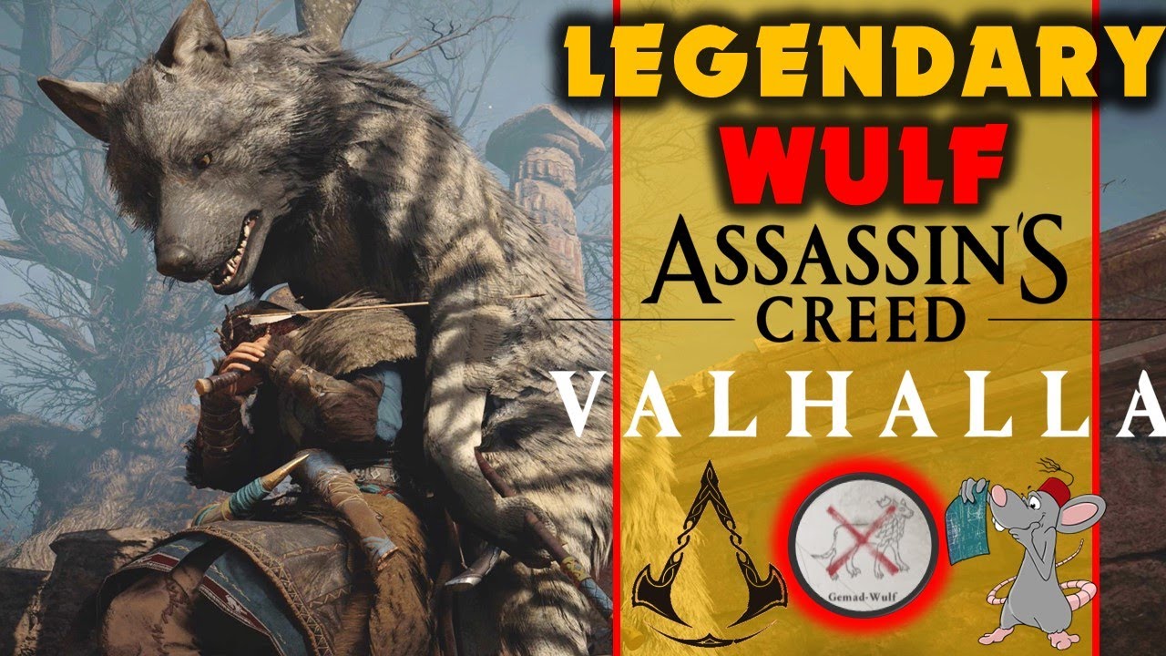 Assassins Creed Valhalla Legendary Hunt — Gemad Wulf Is A Dog Op! Руководство по легендарным суще...