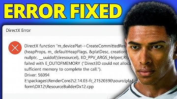 How To Fix EA FC 25 DirectX Error