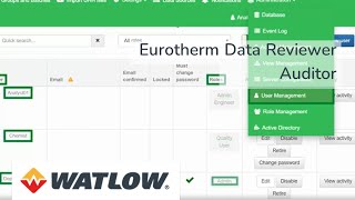 Eurotherm Data Reviewer Auditor