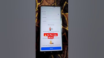🔥Jio Pos Lite SKYC New Update 2025 | Jio Pos Lite SIM Activation #shorts #jioposlite #ytshorts