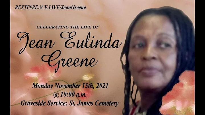 FUNERAL SERVICE OF JEAN GREENE