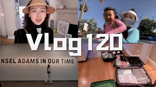 【Anna阿姨 Vlog 120】频繁进城旧金山 订家具 见朋友 误入中美经济论坛 Ansel Adams摄影展 观鲸鱼失败 | 三个“包” 三双博肯鞋 | 带娃课外班忙不停 | 又要打包旅行啦~