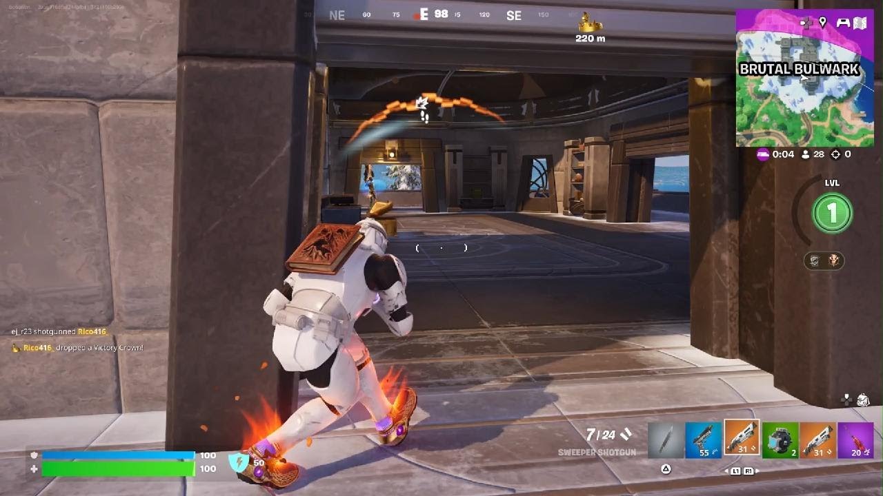 Fortnite_ Star Wars stormtrooper.Blitz, Victory back-to-back.