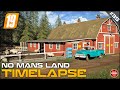 Building a sheep farm, feeding animals ⭐ FS19 No Man's Land Timelapse #35