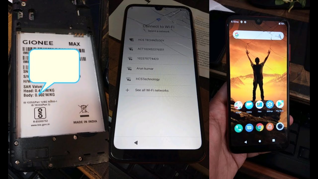 Gionee max google account bypass