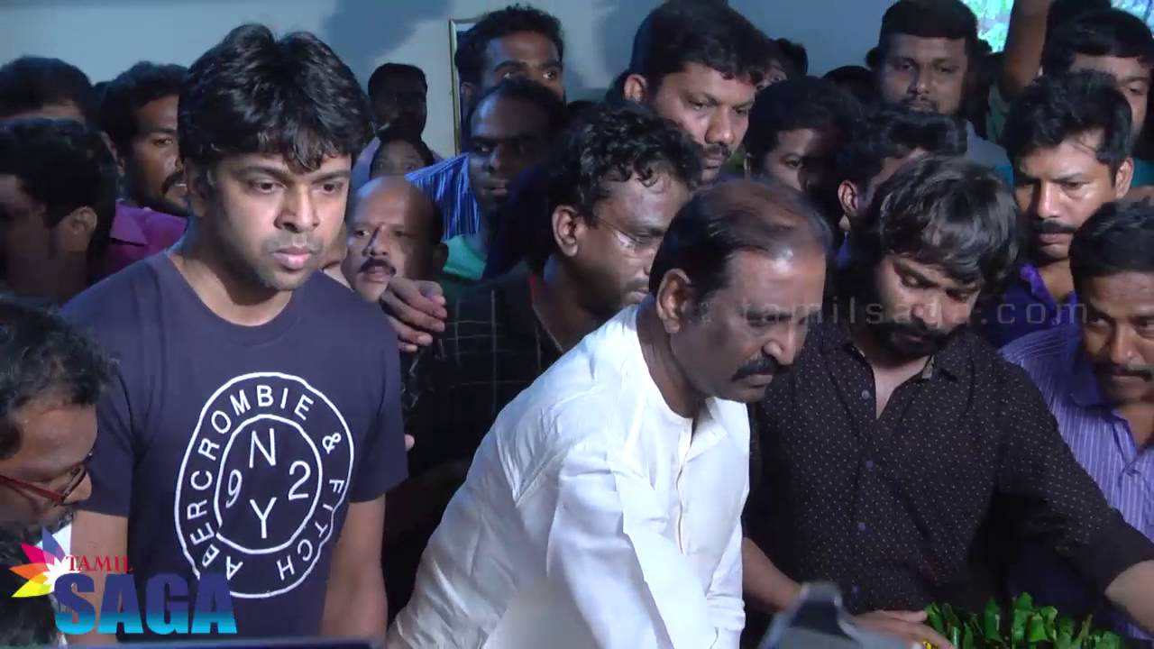 Celebrities Pays Last Respect To Kavingar Na. Muthukumar | Vijay | Siva Karthikeyan | Yuvan | Ram |