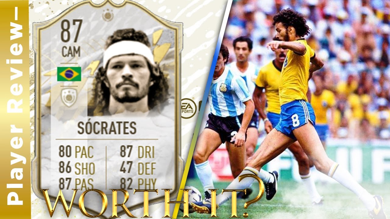 56 BALANCE??! 87 RATED BASE ICON SOCRATES PLAYER REVIEW! FIFA 22