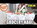 Trader Joe's Grocery Haul | What did we buy at Trader Joe's for $150 | Stocking up our new Fridge