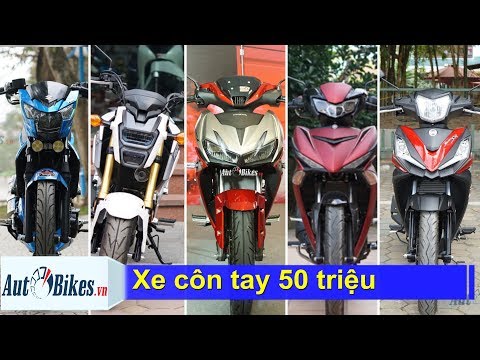 Video 5 xe côn tay giá dưới 50 triệu đồng đáng mua nhất hiện... - youtube