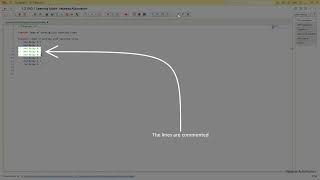 20. Editor toolbar. Lines commenting. Framing with a pipe.