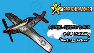 How to Build Metal Earth's P51D Mustang Tuskagee Airmen