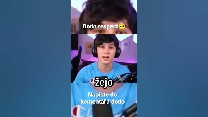 Dodo respekt pošlite to dodovi prosim #edit #dodo