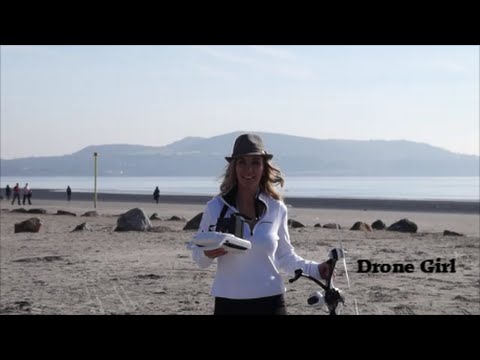girls like you Yuneec Q500 Quadcopter Typhoon follow me and boat chase by a woman pilot!