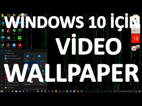 WİNDOWS 10 İÇİN VİDEO DUVAR KAĞIDI (DEKTOP LİVE WALLPAPER) MAĞAZA UYGULMASI