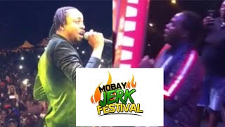 RYGIN KING AND TEEJAY FULL PERFOMANCE AT MOBAY JERK FESTIVAL