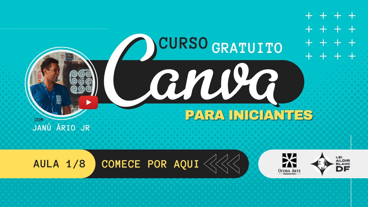Curso do Canva Para Iniciantes [GRATUITO] AULA 1 - YouTube