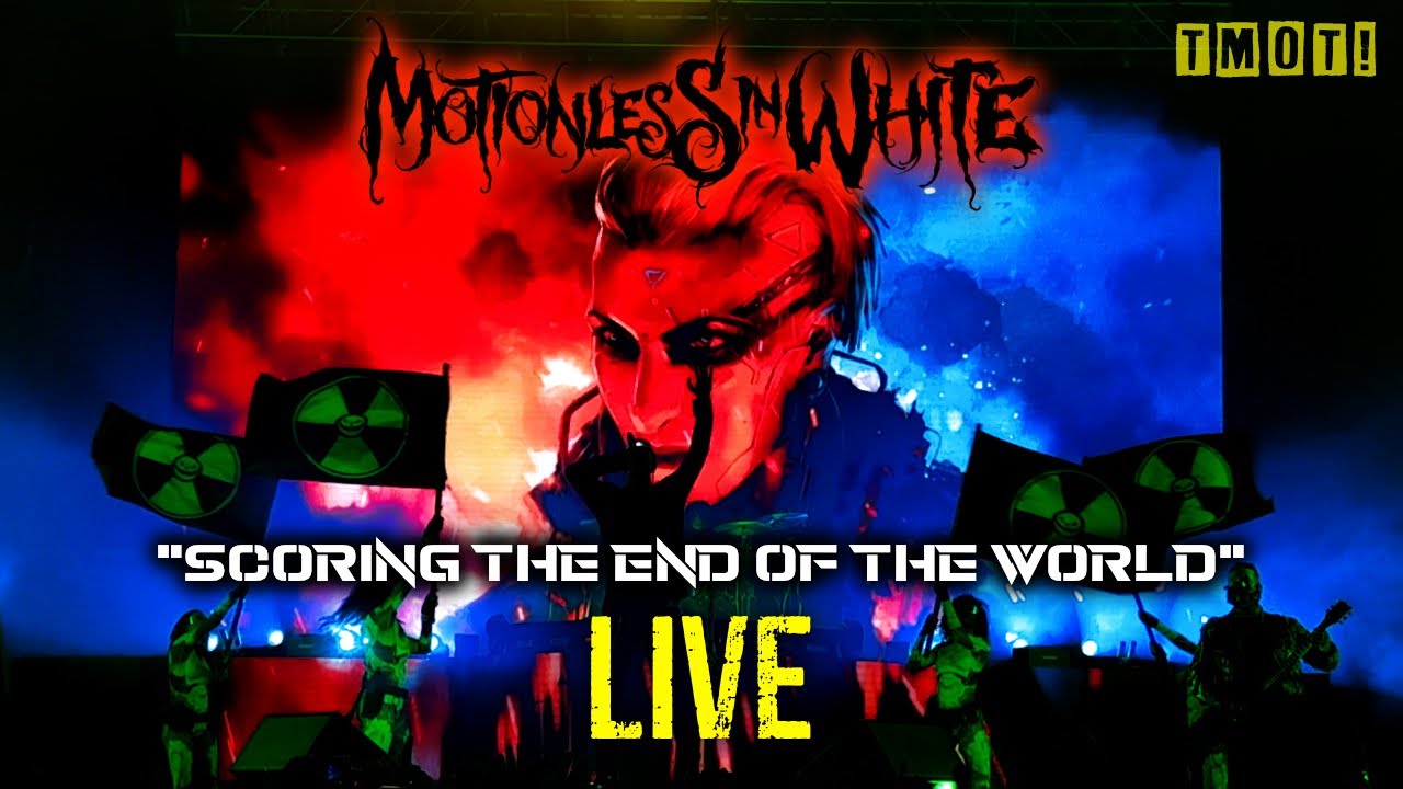 Motionless In White "Scoring the End of the World" Live on the