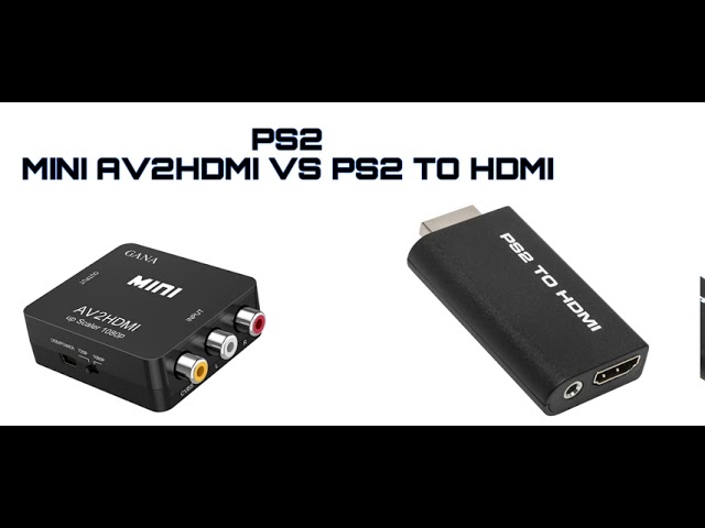 Adaptador PS2 a HDMI, convertidor de video PS2 HDMI Guatemala