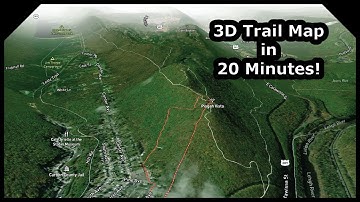 How to Make a Trail Map - Free, Easy, Fast, and 3D