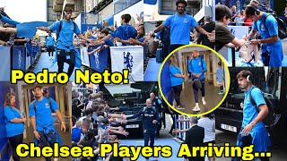 FIRST GAME!✅Pedro Neto,Lavia,Chelsea Players Arrival at Stamford Bridge🔥Chelsea vs Man City,Maresca
