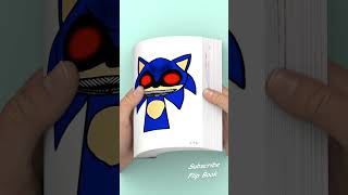 Sprunki Sonic IDK Flipbook #sprunki #Creativity #Flipbook #shorts