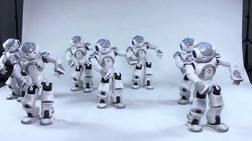 Movement synchronization of a group of Nao