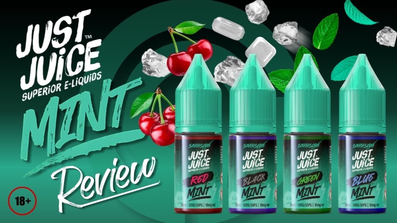 MINT By Just Juice (4 Refreshing Mint Flavours) | 10ml NicSalt Review