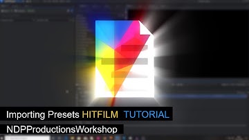 How to IMPORT PRESETS | Hitfilm Tutorial