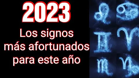 ¿Cuáles son los signos del zodiaco afortunados en 2023?