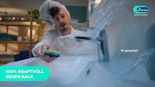 Stubborn limescale disappears and with it your worries Experience the brilliant Dr Beckmann f