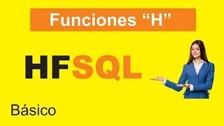 Video 14 Bases de datos  - Panorama General de funciones H en Windev