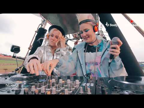 NERVO DJ set from a hot air balloon in Interlagos Brazil | @FORMULA 1  | @Heineken | @Beatport