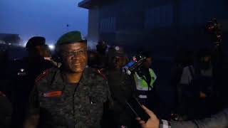 URGENT, URGENT VOICI L'ARRIVÉE DU NOUVEAU GOUVERNER MILITAIRE DE L'ITURI A BUNIA. SUIVEZ 