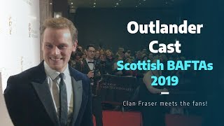 Outlander Cast meet fans at the 2019 Scottish BAFTAs
