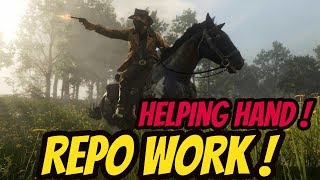 REPO WORK ! Helping Out ! Red Dead Online !