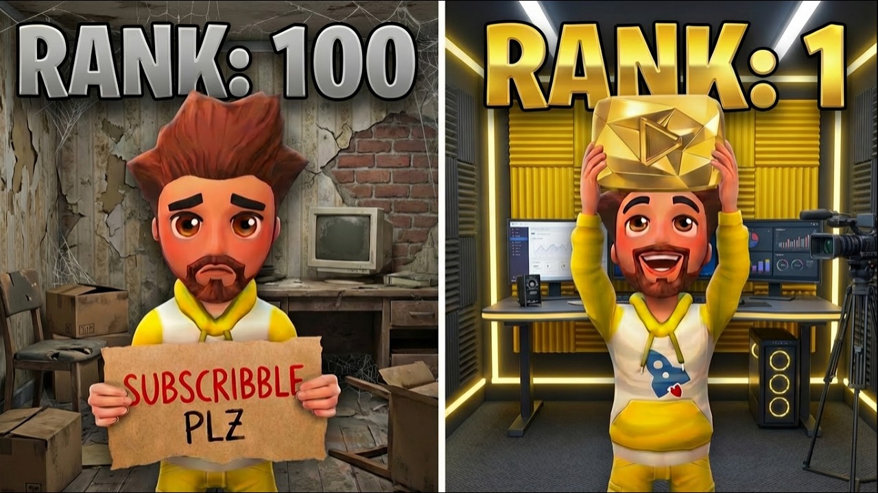 I Tried Beating YOUTUBERS LIFE Without Moving Out