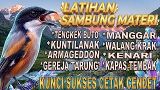 MASTERAN CENDET LATIHAN SAMBUNG MATERI 🔴 ampuh cetak cendet materi kekinian panjang anti ngetem