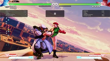 Cammy Block String from STREET FIGHTER V