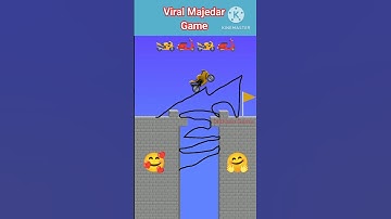 Mummy Bike Mujhe Chalane Do | Draw Bridge Puzzle - Draw Game | #game #cargame #puzzlegame #shorts