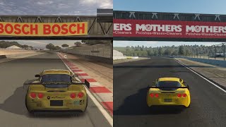 Forza Motorsport vs The Crew - Laguna Seca